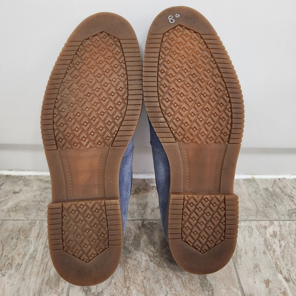 Saks Fifth Avenue Men's Gere Blue Suede Wingtip Oxford Shoes, Size: 13 - Picture 15 of 15